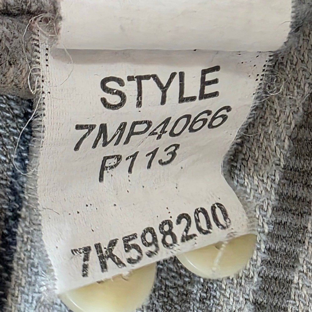 Lucky Brand Button Down Shirt Mens XXL Grey Aztec Southwestern Long Sleeve - Picture 5 of 8